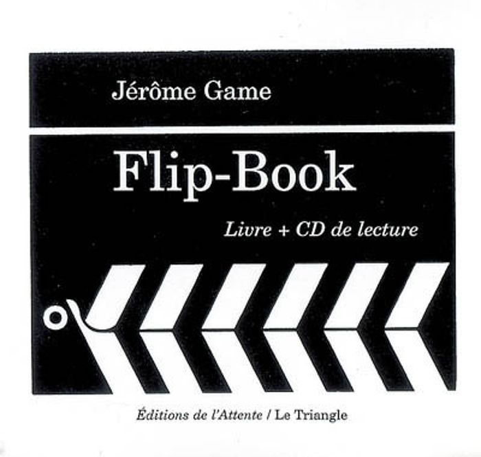 Couverture du livre « FLIP-BOOK » de Jerome Game, librairie Les Contes Infusés à Corte