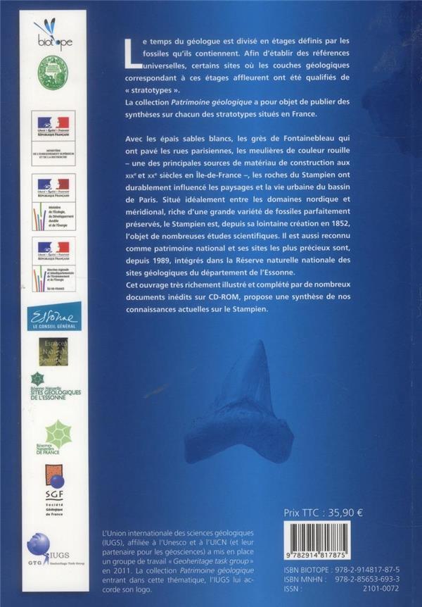Quatrième de couverture de « STRATOTYPE STAMPIEN »