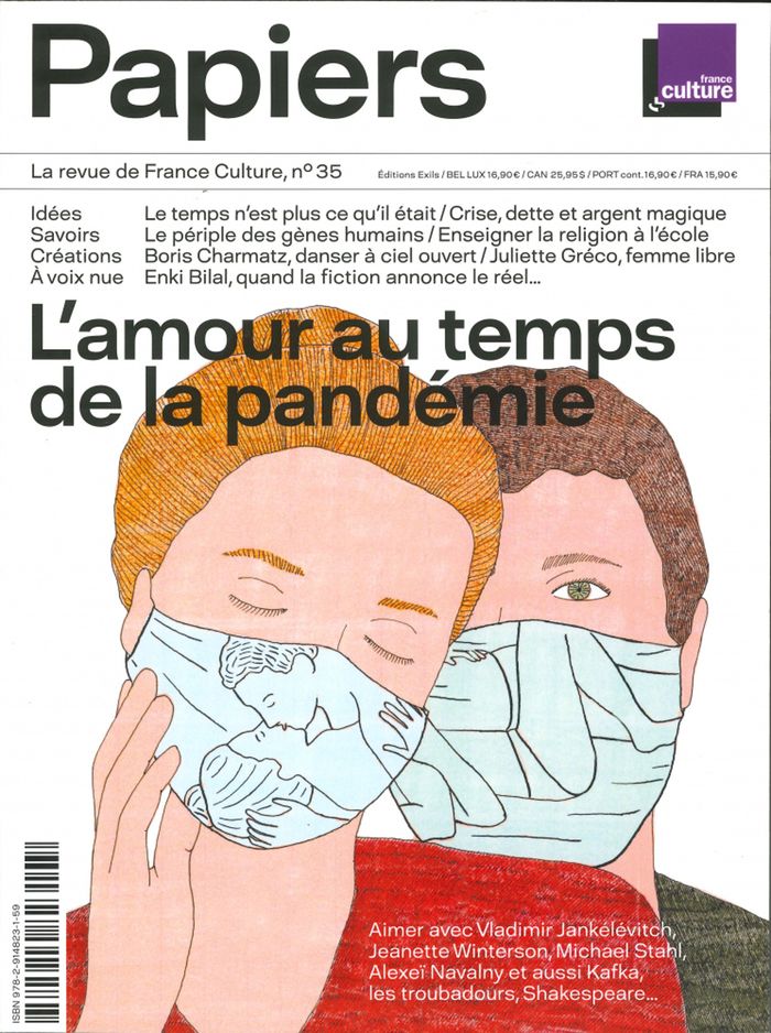 Couverture du livre « PAPIERS 35 - LA REVUE DE FRANCE CULTURE » de Xxx, librairie Les Contes Infusés à Corte