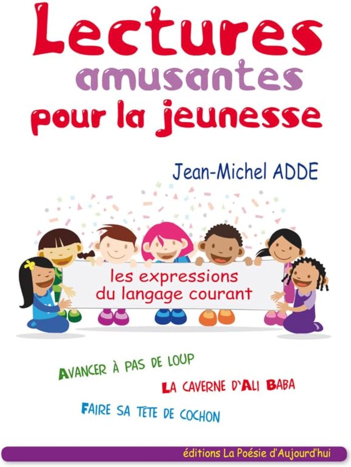 Couverture du livre « LECTURES AMUSANTES POUR LA JEUNESSE » de Jean-Michel Adde, librairie Les Contes Infusés à Corte