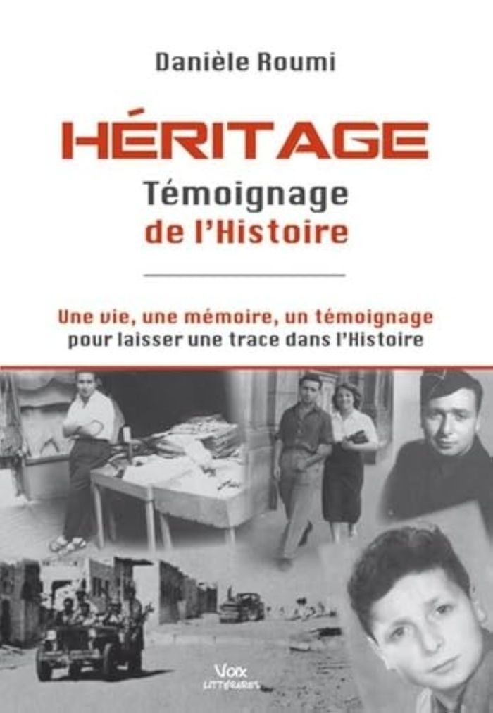 Couverture du livre « HERITAGE - TEMOIGNAGE DE L'HISTOIRE » de Daniele Roumi, librairie Les Contes Infusés à Corte