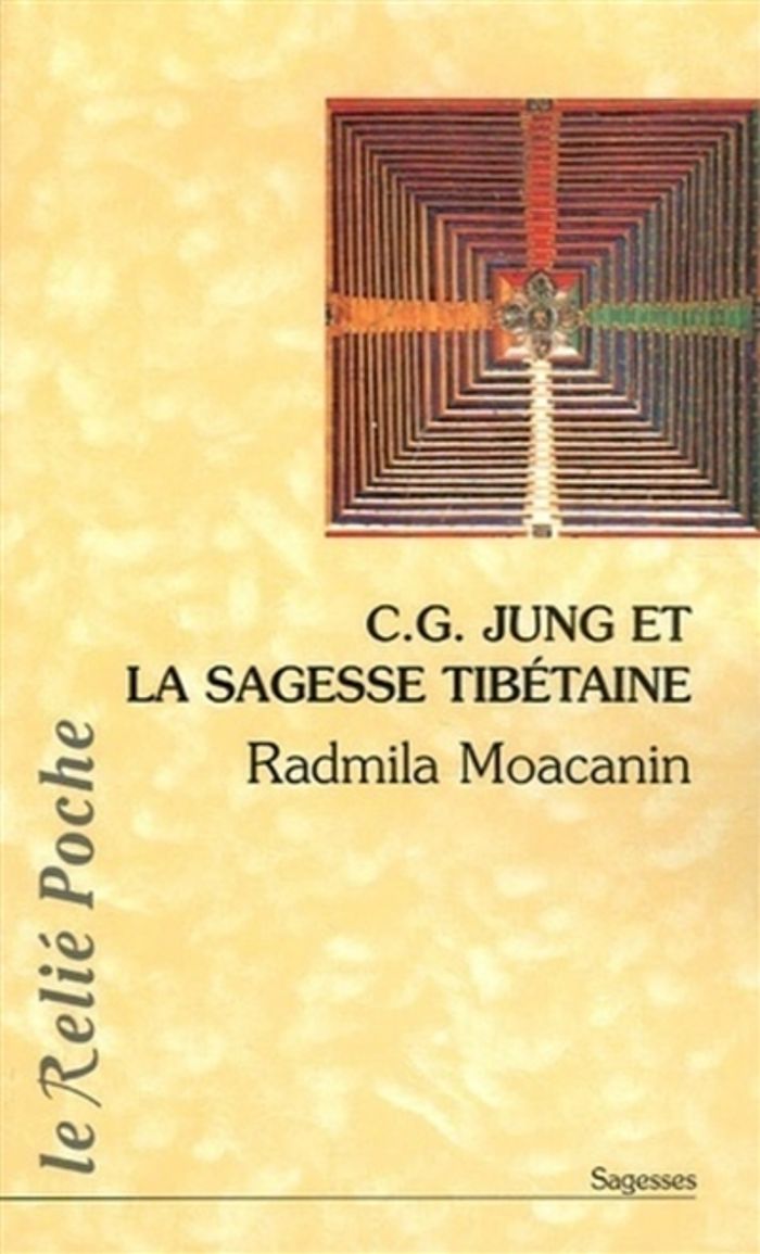 Couverture du livre « C.G. JUNG ET LA SAGESSE TIBETAINE », librairie Les Contes Infusés à Corte