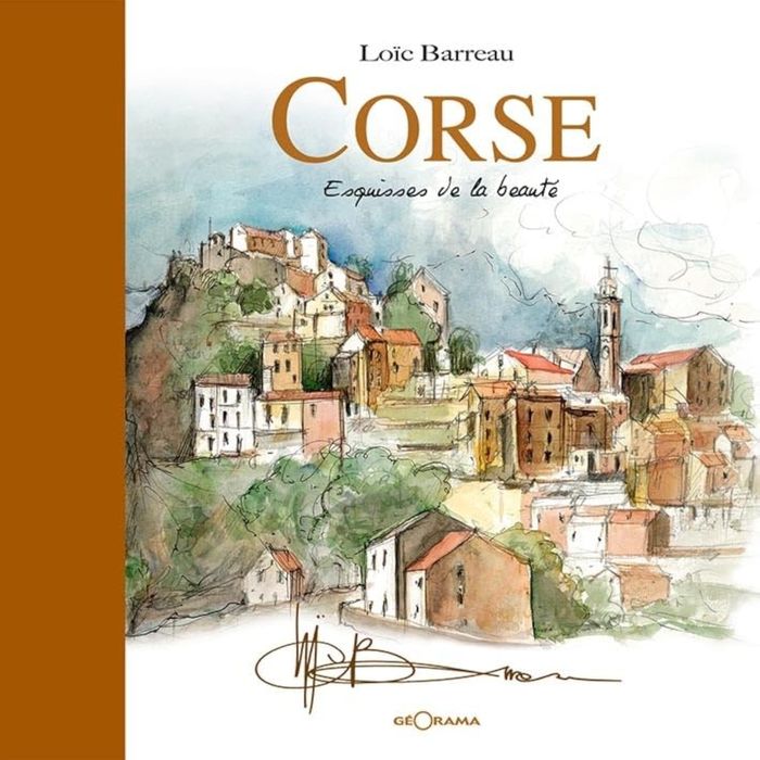 Couverture du livre « CORSE ESQUISSES DE LA BEAUTE », librairie Les Contes Infusés à Corte