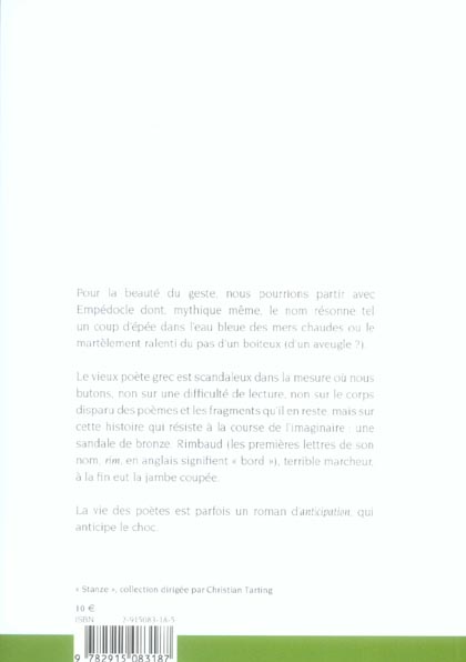 Quatrième de couverture de « TRAITE DU SCANDALE »
