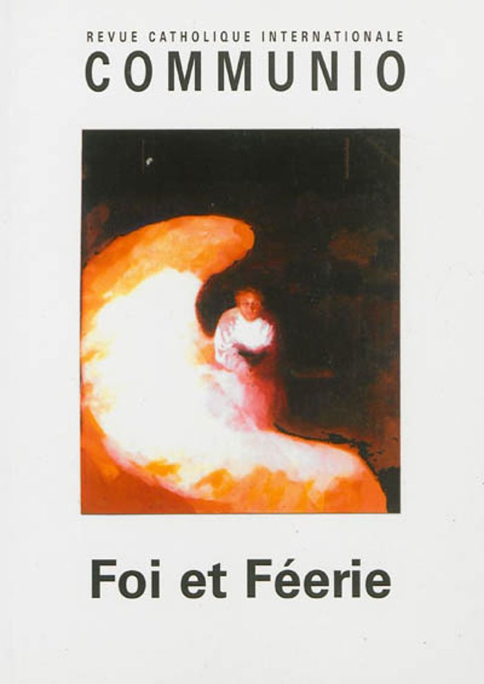 Couverture du livre « FOI ET FEERIE : COMMUNIO N 200, NOV-DEC 2008 » de Communio, librairie Les Contes Infusés à Corte