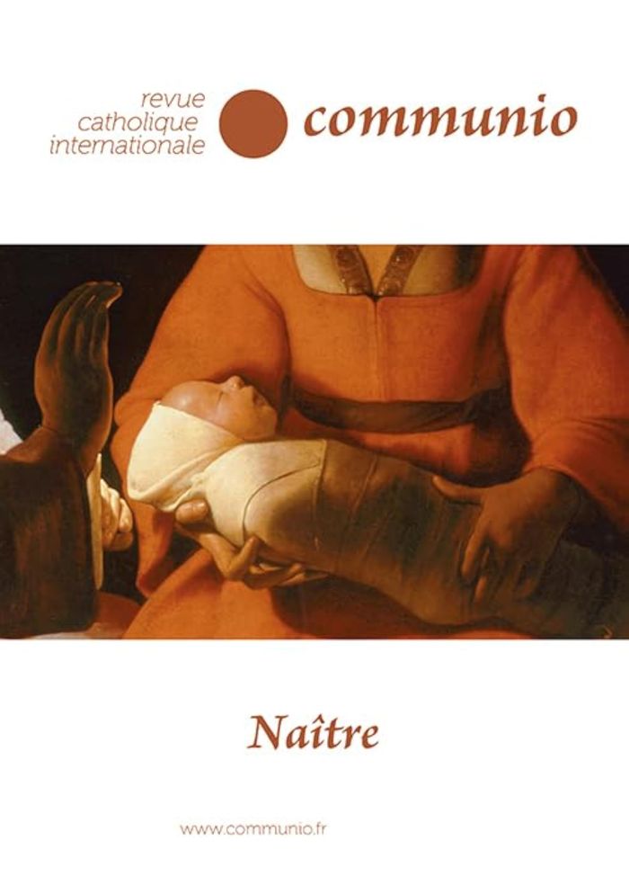 Couverture du livre « NAITRE - COMMUNIO N 47 », librairie Les Contes Infusés à Corte