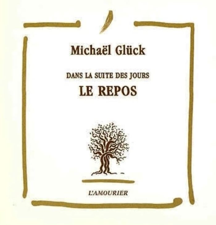Couverture du livre « REPOS (LE) » de Gluck Michael, librairie Les Contes Infusés à Corte