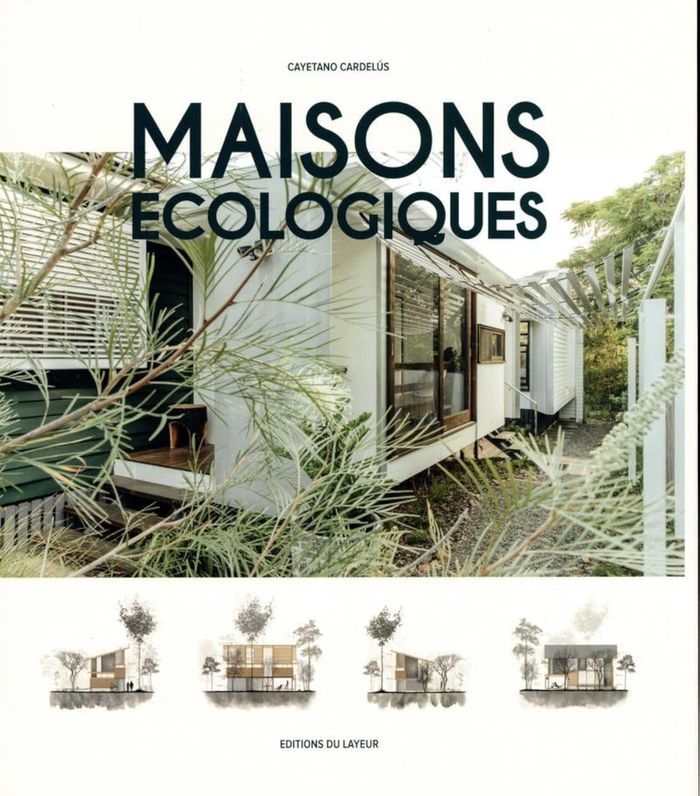 Couverture du livre « MAISONS ECOLOGIQUES » de Cardelus Cayetano, librairie Les Contes Infusés à Corte