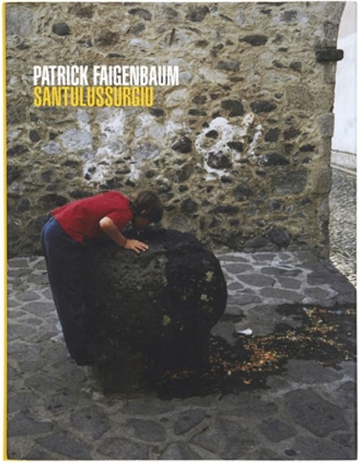 Couverture du livre « SANTULUSSURGIU - PHOTOGRAPHIES DE PATRICK FAIGENBAUM » de Patrick Faigenbaum, librairie Les Contes Infusés à Corte