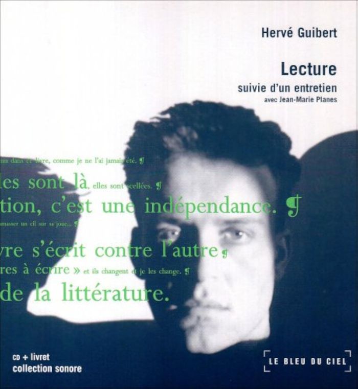 Couverture du livre « LECTURE ET ENTRETIEN, HERVE GUIBERT » de Herve Guibert, librairie Les Contes Infusés à Corte