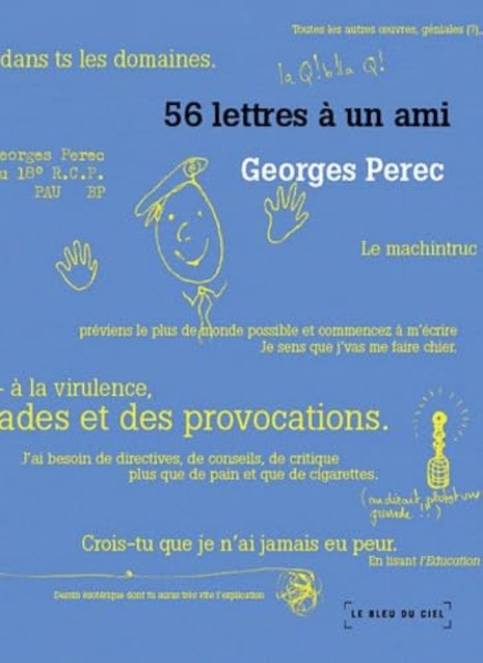 Couverture du livre « 56 LETTRES A UN AMI », librairie Les Contes Infusés à Corte
