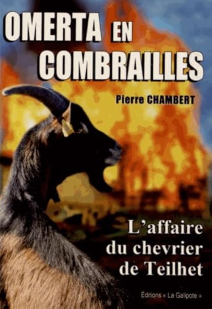Couverture du livre « OMERTA EN COMBRAILLES » de Pierre Chambert, librairie Les Contes Infusés à Corte