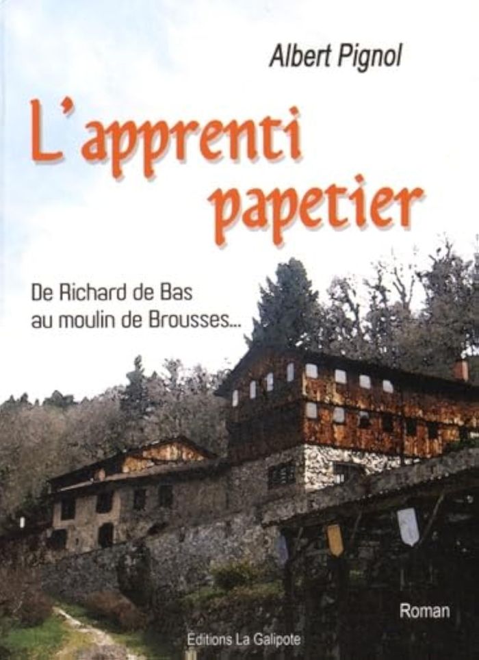 Couverture du livre « L'APPRENTI PAPETIER » de Pignol, librairie Les Contes Infusés à Corte