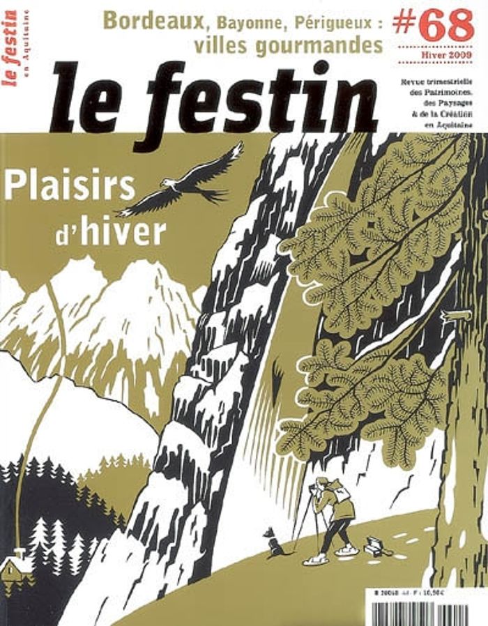 Couverture du livre « REVUE LE FESTIN #68 », librairie Les Contes Infusés à Corte