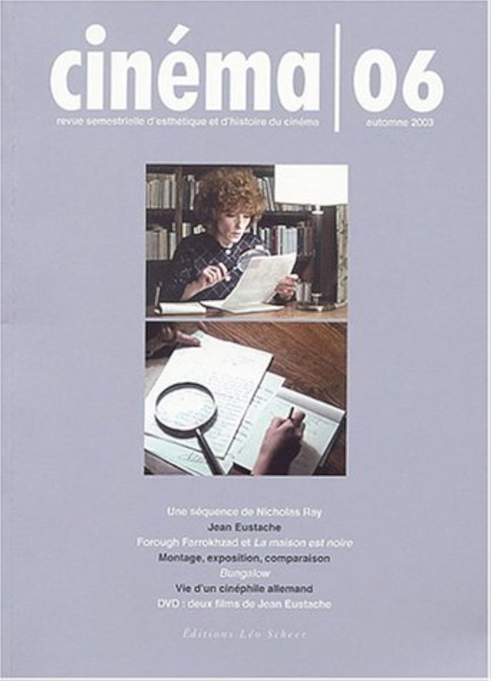 Couverture du livre « CINEMA 06 (+DVD) » de Collectif, librairie Les Contes Infusés à Corte