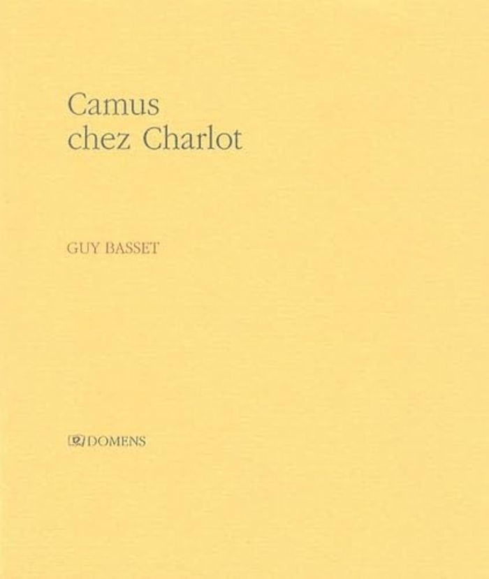 Couverture du livre « CAMUS CHEZ CHARLOT », librairie Les Contes Infusés à Corte