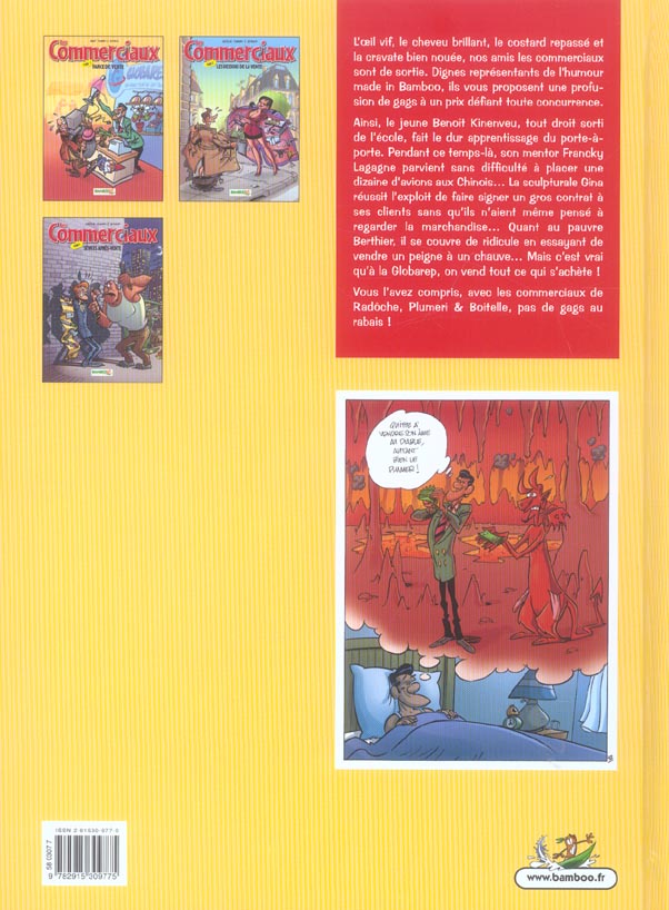 Quatrième de couverture de « LES COMMERCIAUX - TOME 03 - SEVICES APRES VENTES »