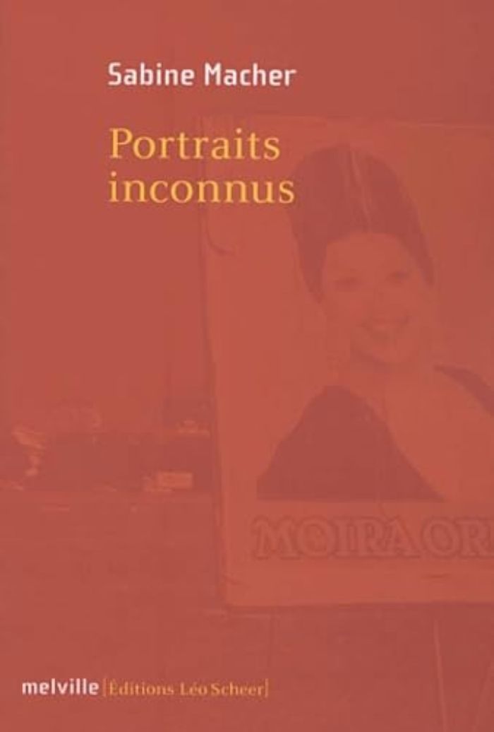 Couverture du livre « PORTRAITS INCONNUS » de Sabine Macher, librairie Les Contes Infusés à Corte