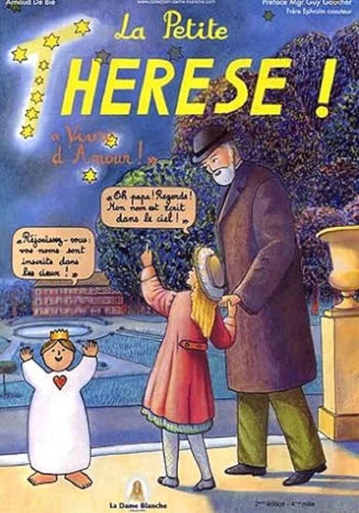Couverture du livre « LA PETITE THERESE (BD) » de Bie/charvet De, librairie Les Contes Infusés à Corte
