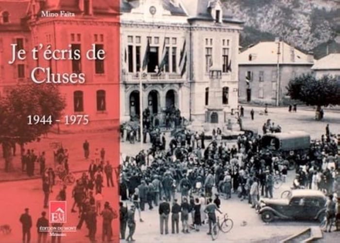 Couverture du livre « JE T'ECRIS DE CLUSES ET DE SES ENVIRONS » de Mino Faita, librairie Les Contes Infusés à Corte
