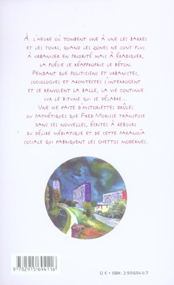 Quatrième de couverture de « ZUP ! PETITES HISTOIRES DES GRANDS ENSEMBLES »