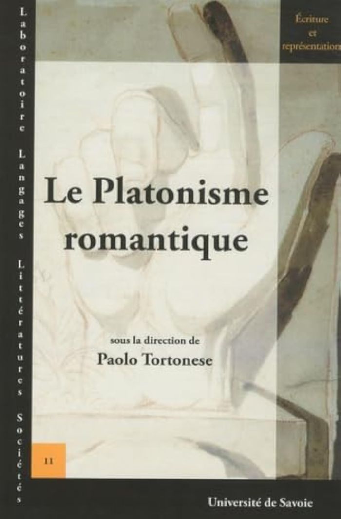 Couverture du livre « LE PLATONISME ROMANTIQUE » de Paolo Tortonese, librairie Les Contes Infusés à Corte