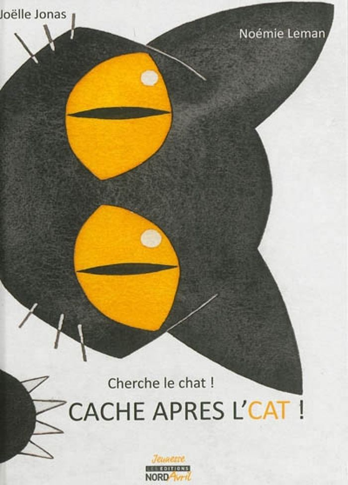 Couverture du livre « CACHE APRES L'CAT » de Jonas Joelle, librairie Les Contes Infusés à Corte