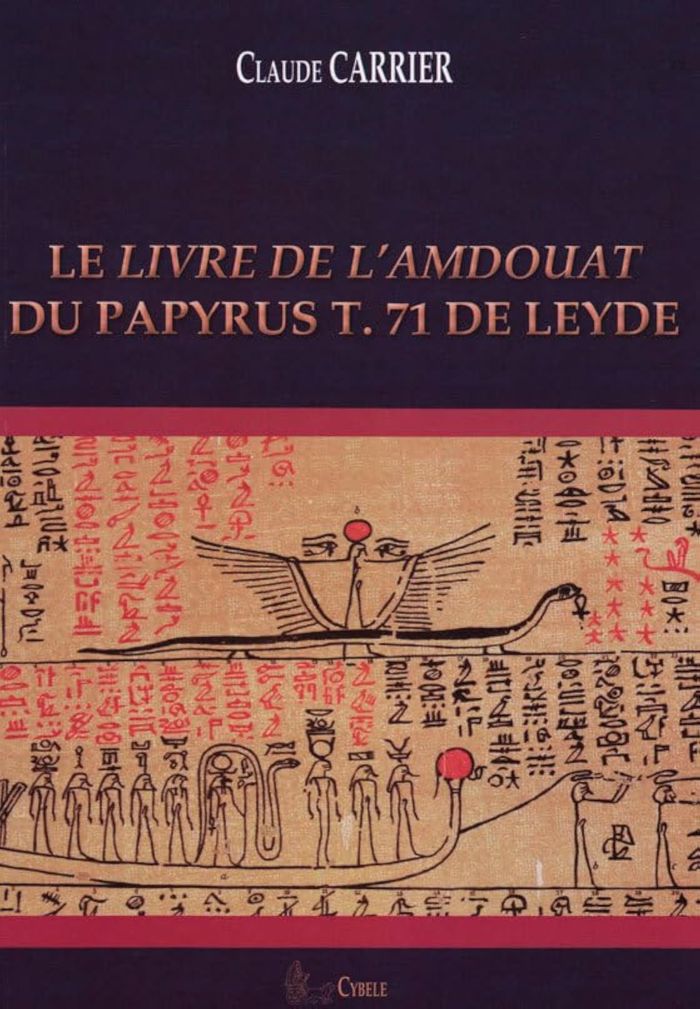Couverture du livre « MELCHAT - T18 - LE LIVRE DE L'AMDOUAT DU PAPYRUS T. 71 DE LEYDE - TRADUCTION ET TRANSLITTERATION + R » de Claude Carrier, librairie Les Contes Infusés à Corte
