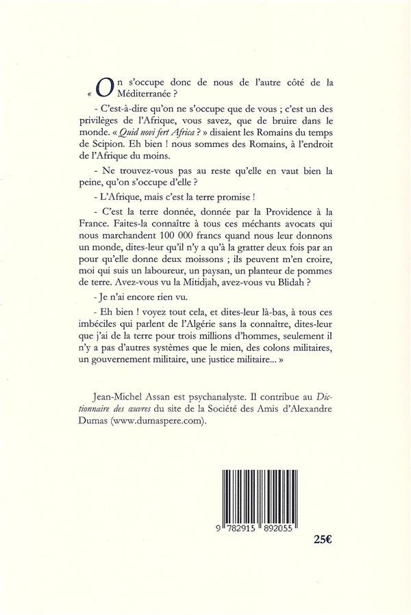 Quatrième de couverture de « LE VELOCE OU TANGER, ALGER ET TUNIS »