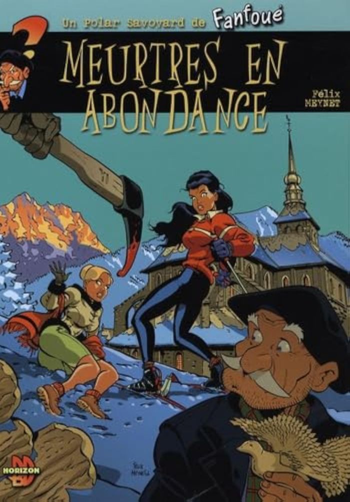 Couverture du livre « **MEURTRES EN ABONDANCE T3** », librairie Les Contes Infusés à Corte
