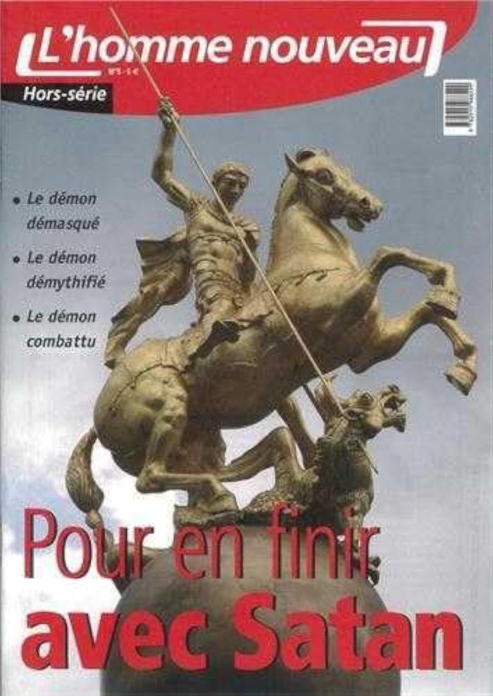 Couverture du livre « POUR EN FINIR AVEC SATAN - HORS-SERIE N 5 L'HOMME NOUVEAU » de Xxx, librairie Les Contes Infusés à Corte