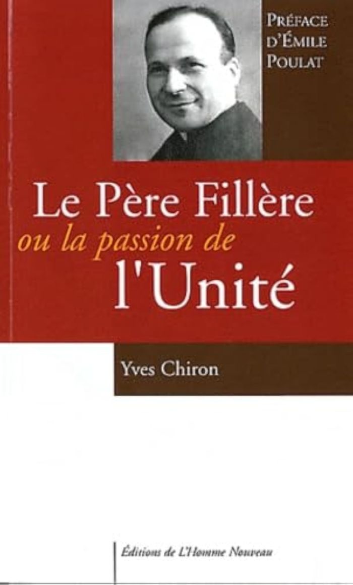 Couverture du livre « LE PERE FILLERE OU LA PASSION DE L'UNITE », librairie Les Contes Infusés à Corte