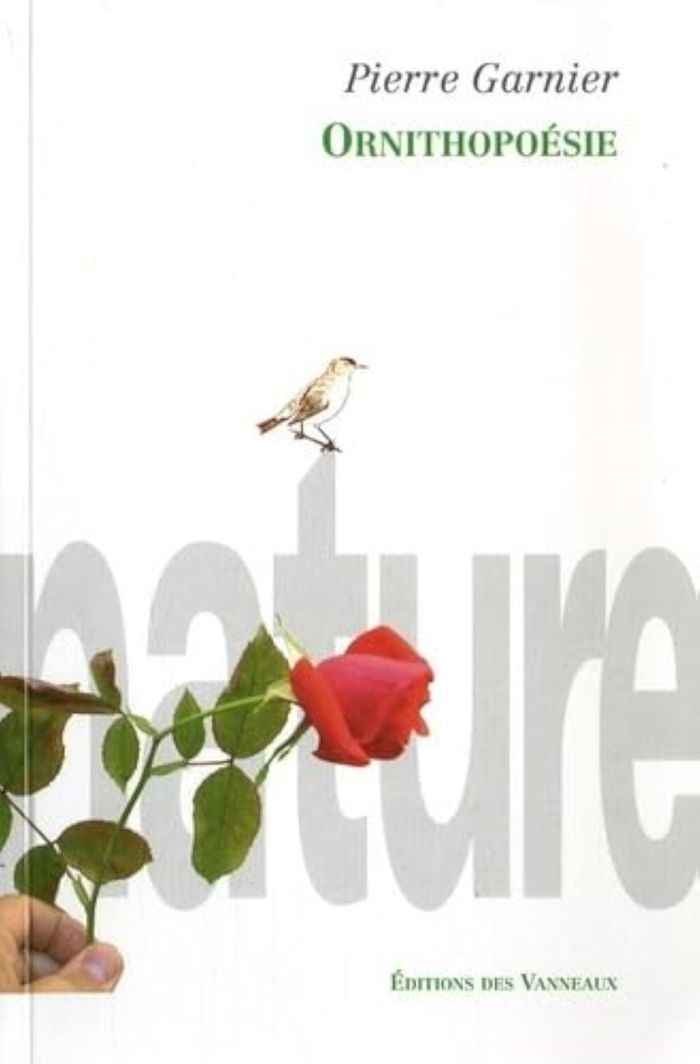 Couverture du livre « PIERRE GARNIER ORNITHOPOESIE », librairie Les Contes Infusés à Corte