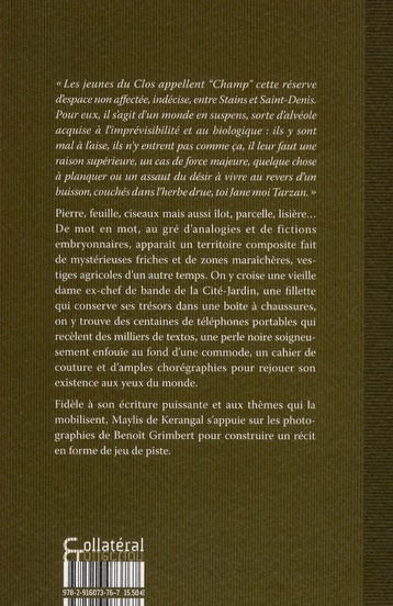 Quatrième de couverture de « Pierre feuille ciseaux »