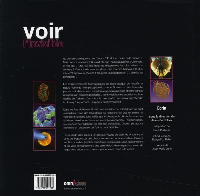 Quatrième de couverture de « VOIR L'INVISIBLE »