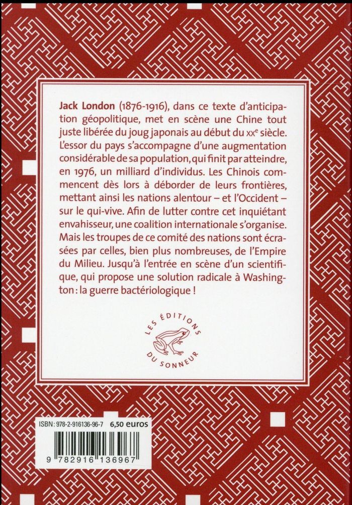 Quatrième de couverture de « L'invasion sans pareille »