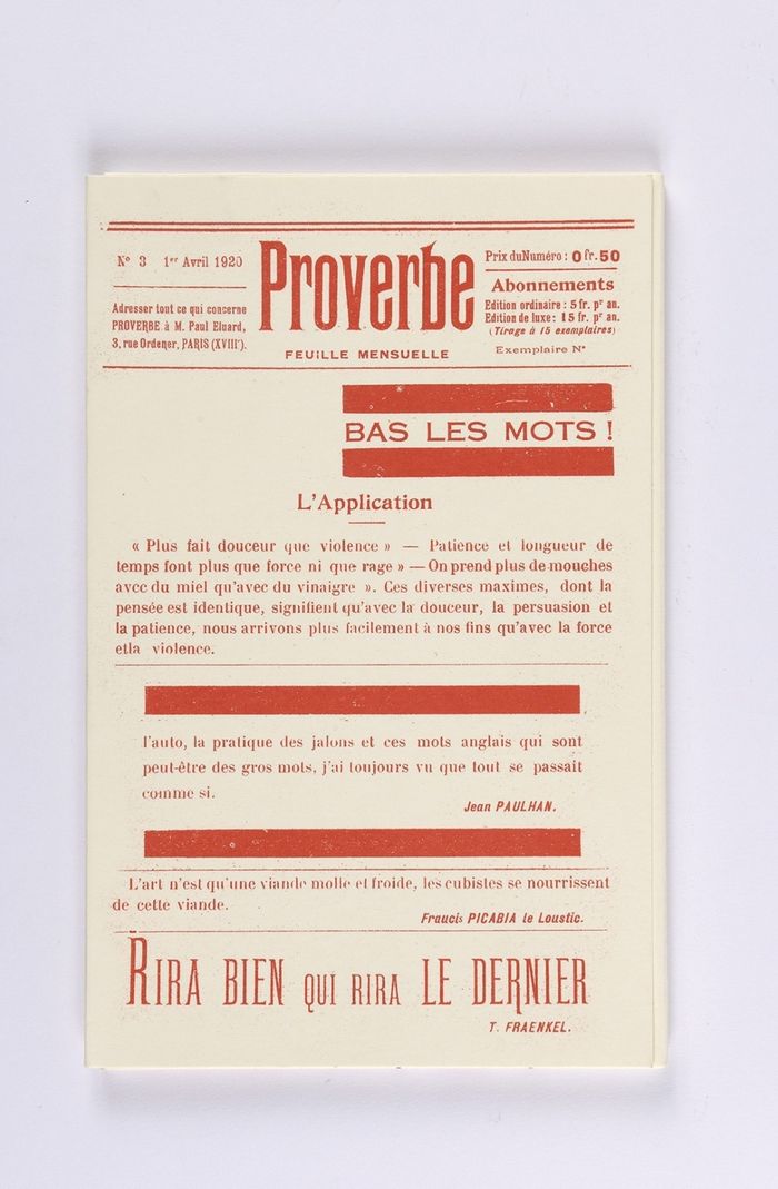 Couverture du livre « PROVERBE », librairie Les Contes Infusés à Corte