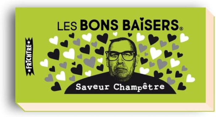 Couverture du livre « BONS BAISERS XXL SAVEUR CHAMPETRE - CARNET DE BONS "SPECIAL PRESBYTIE" POUR OFFRIR DES BAISERS » de Serge Morinbedou, librairie Les Contes Infusés à Corte