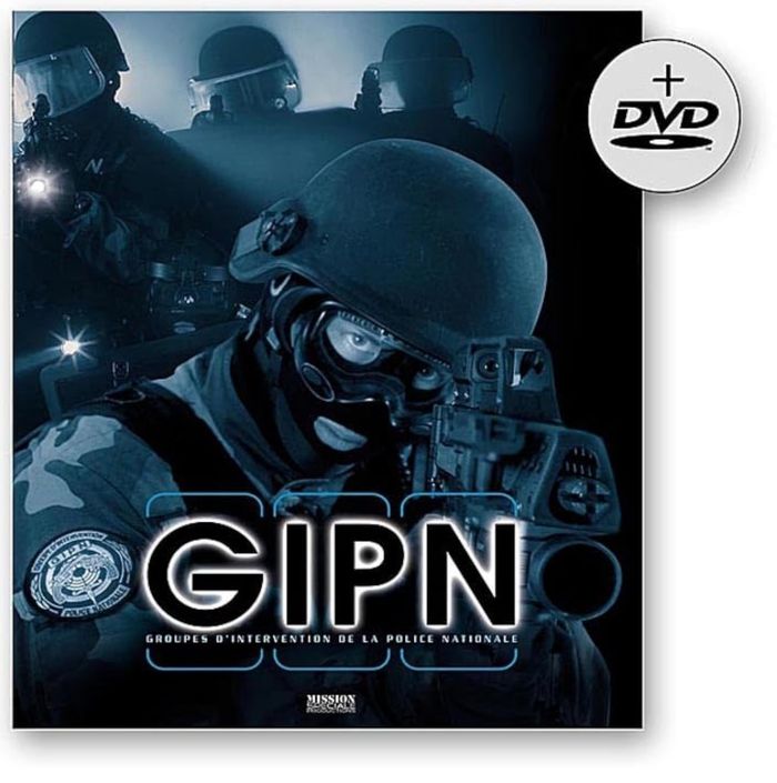 Couverture du livre « **GIPN-LES GROUPES D'INTERVENTION DE LA POLICE NAT+ DVD » de Collectif, librairie Les Contes Infusés à Corte