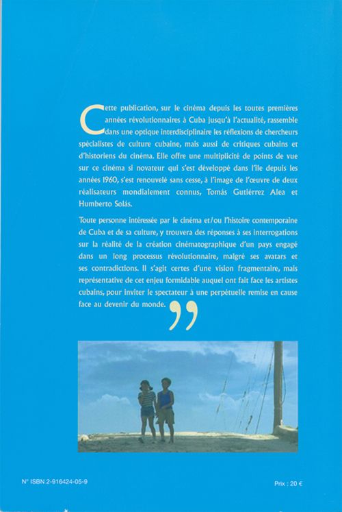 Quatrième de couverture de « VOIX OFF N  8 LE CINEMA CUBAIN : IDENTITE ET REGARDS DE L'INTERIEUR »