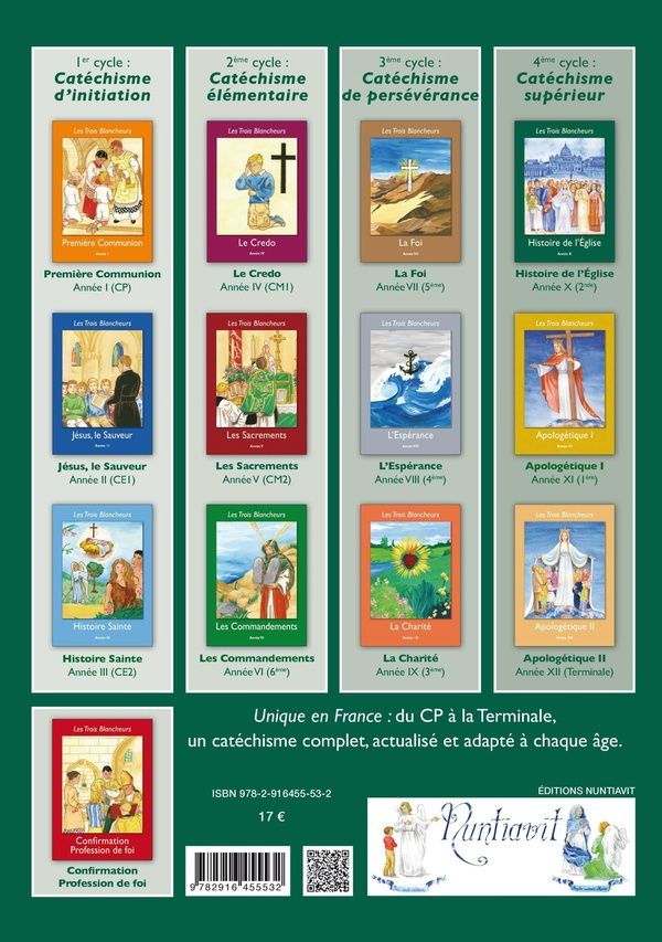 Quatrième de couverture de « Histoire de l'Église : présentation apologétique d'évènements marquants de l'histoire de France et de l'Église »