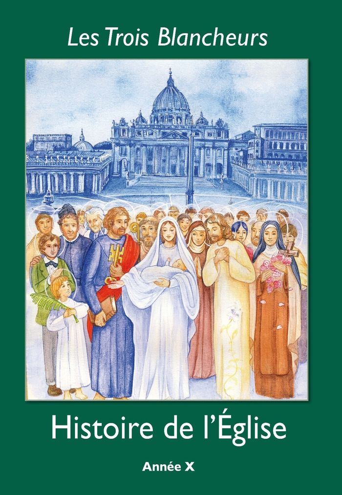 Couverture du livre « Histoire de l'Église : présentation apologétique d'évènements marquants de l'histoire de France et de l'Église » de Jacques Olivier, librairie Les Contes Infusés à Corte