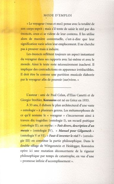 Quatrième de couverture de « FAUT- IL INVENTER LE REEL ? ETUDE SUR LE PRINCIPE »