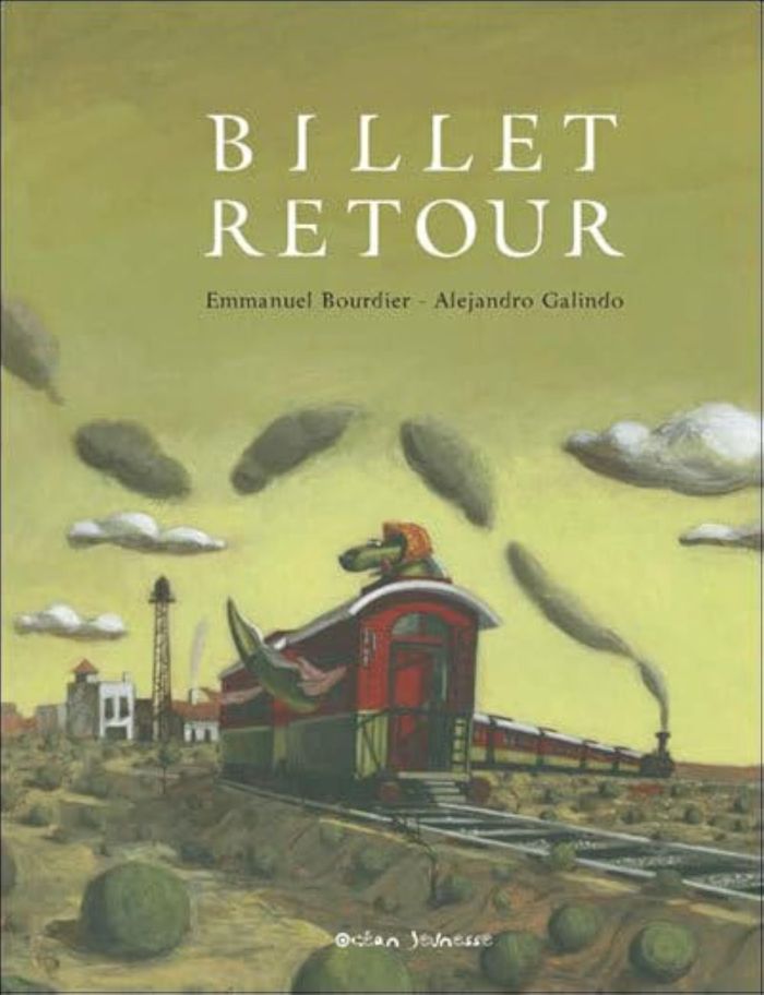 Couverture du livre « BILLET RETOUR », librairie Les Contes Infusés à Corte