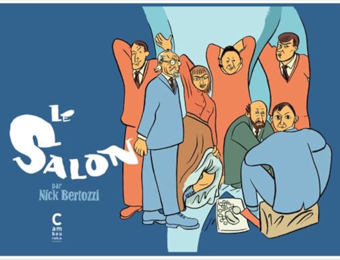 Couverture du livre « LE SALON » de Nick Bertozzi, librairie Les Contes Infusés à Corte