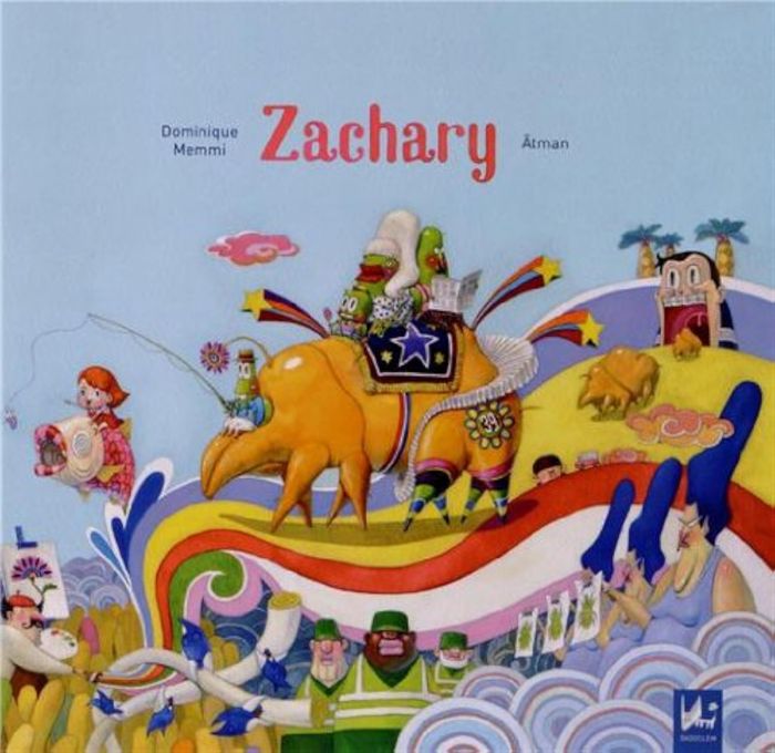 Couverture du livre « Zachary » de Dominique Memmi, librairie Les Contes Infusés à Corte