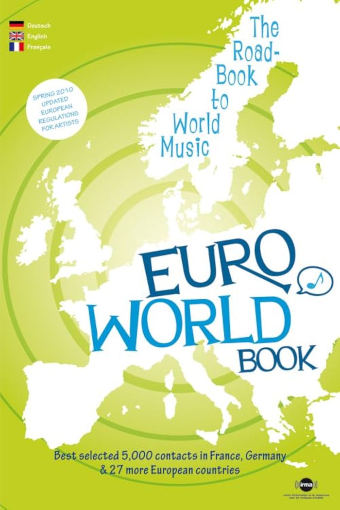 Couverture du livre « EURO WORLD BOOK - LE GUIDE-ANNUAIRE EUROPEEN DES MUSIQUES TRADITIONNELLES ET DU MONDE » de - Cimt Collectif, librairie Les Contes Infusés à Corte