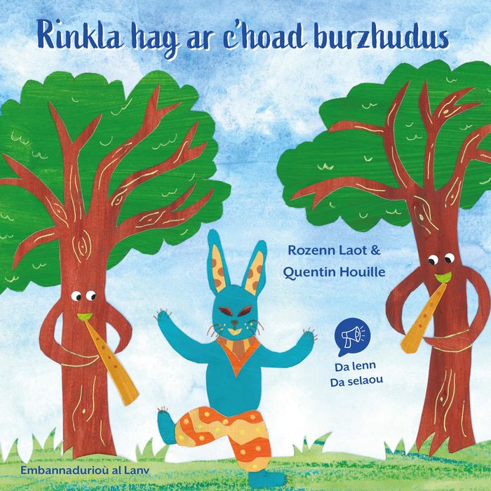 Couverture du livre « Rinkla hag ar c'hoad burzhudus » de Quentin Houille, librairie Les Contes Infusés à Corte