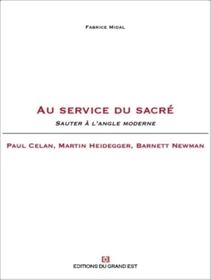 Couverture du livre « Au service du sacré : sauter à l'angle moderne », librairie Les Contes Infusés à Corte