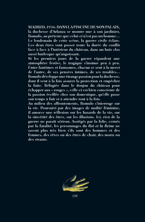 Quatrième de couverture de « LE ROI ET LA REINE »